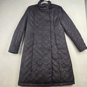 Kenneth Cole‎ Reaction Womens Coat Small Brown Snowflakes 80% Down 20% Feather